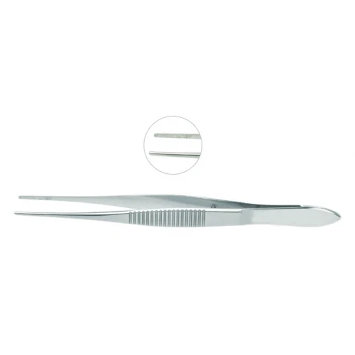 Bandage Lens Forceps with Diamond Dusting