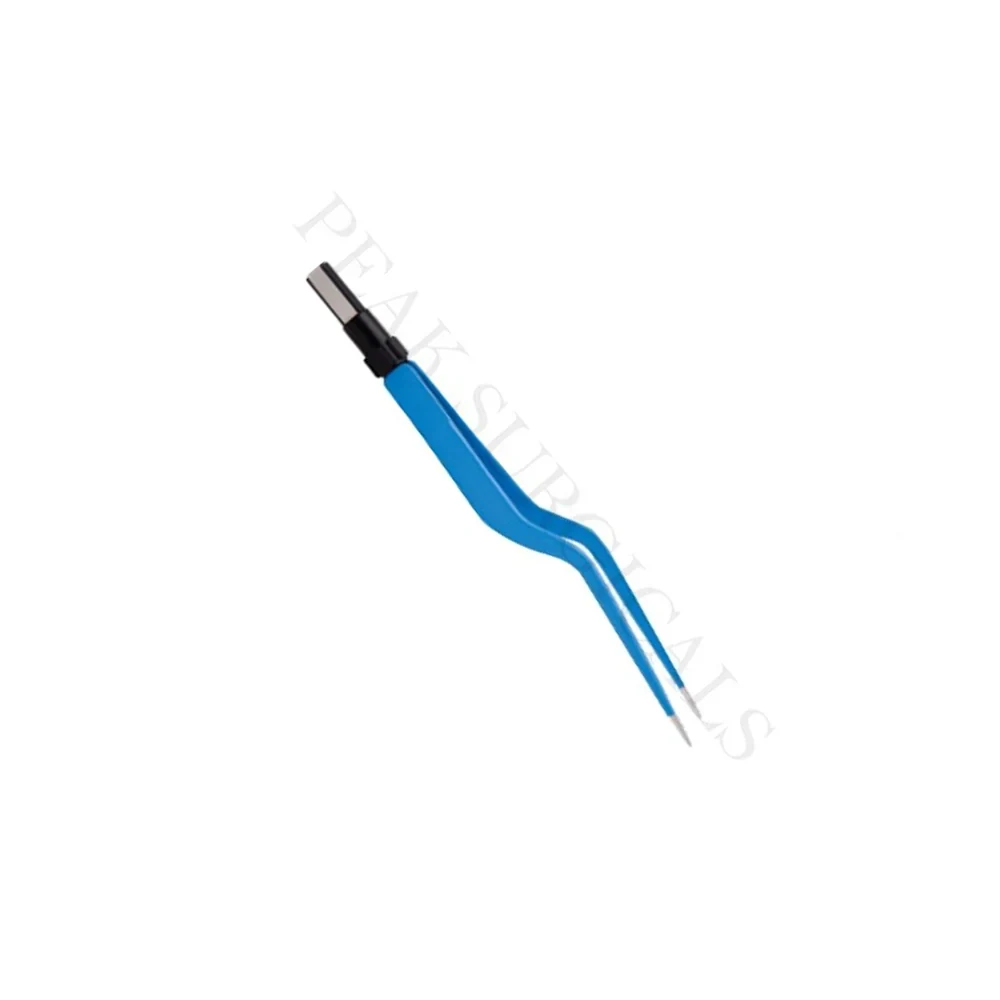 Bayonet Bipolar Forceps 6 Inch for Precision Electrosurgical Procedures