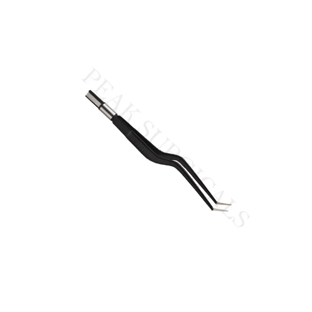 Bayonet Bipolar Forceps Non Stick for Precision Electrosurgical Procedures