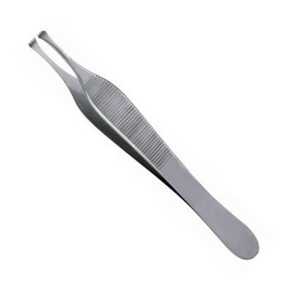 Beasley Babcock Tissue Forceps Cross Points 4 3/4" for Delicate Tissue Handling