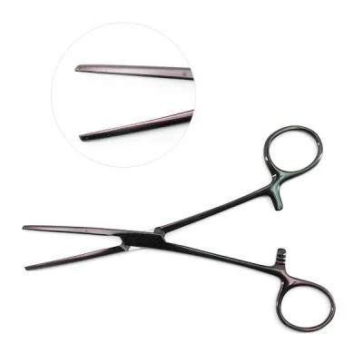 Carmalt Forceps 8" Color Coated with Longitudinal Serrations