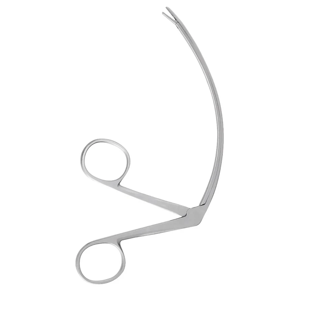 Caroll Tendon Pulling Forceps for Curved Shaft Tendon Transfer Handling