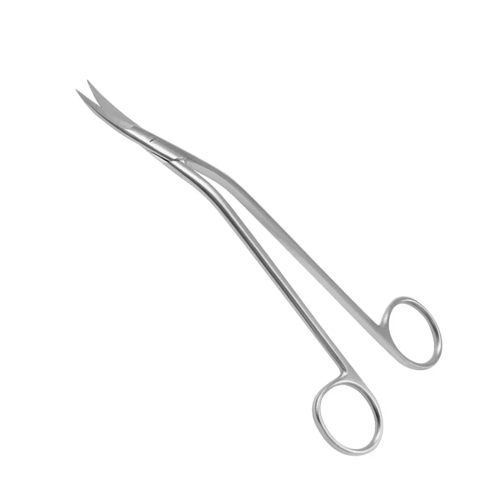 Dandy Neurosurgical Scissors for 6.75-7.75in Curved Intracranial Cutting