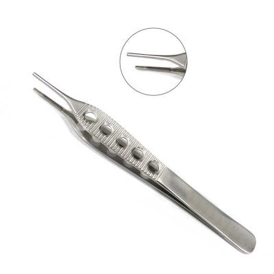 Debakey Adson Tissue Forceps Serrated Precision Surgical Forceps