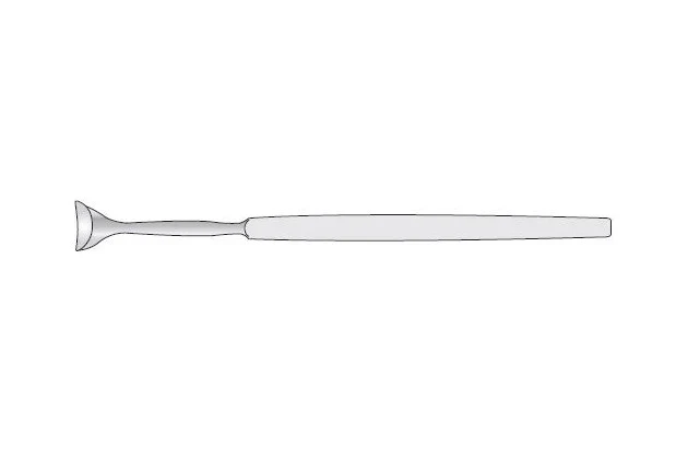 Desmarres Eyelid Retractor 14cm Single Blade 12.7mm Ophthalmic Instrument