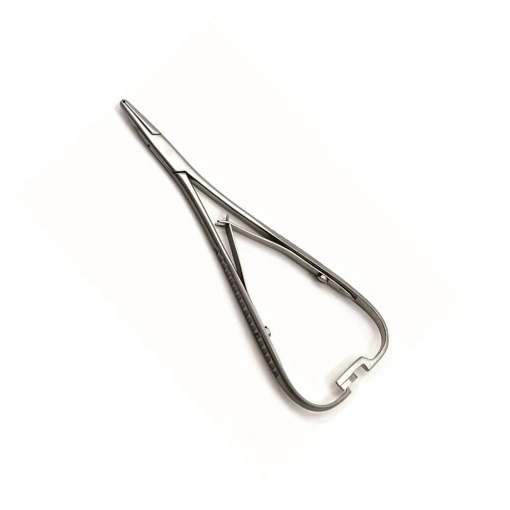 Elastic Placing Mathieu Plier with Hole for Orthodontic Elastic Placement