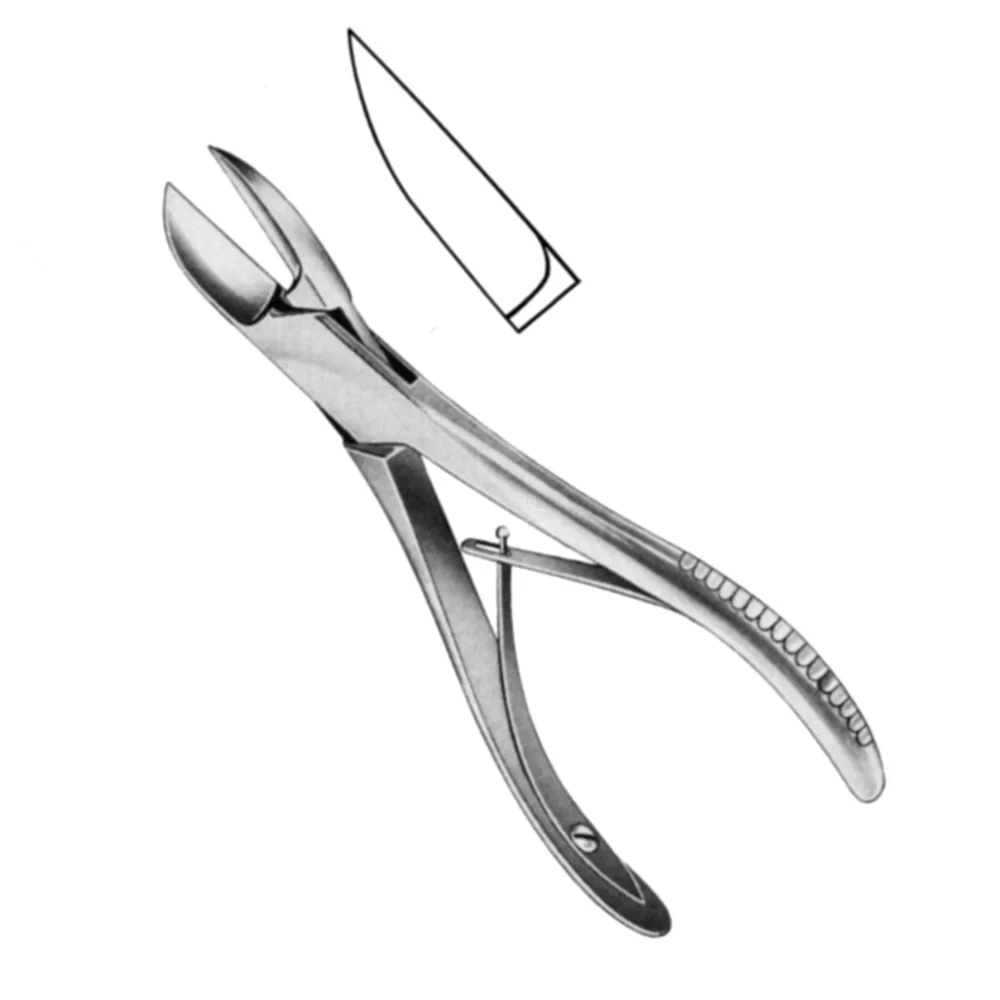 Liston Bone Cutting Forceps 17cm Straight Standard Pattern
