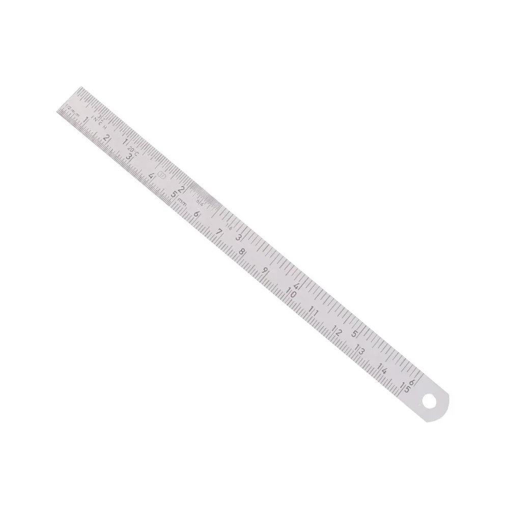 Metric Ruler Stainless Steel with 150mm, 300mm, and 600mm Measuring Options