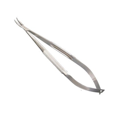 ?MicroSurgical Needle Holder Curved Jaws