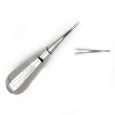 Notched Elevator Backward Veterinary Dental Extraction Instrument
