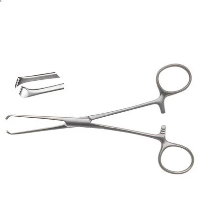 Pedifine Allis Tissue Forceps 4x5 Teeth for Secure Tissue Grasping