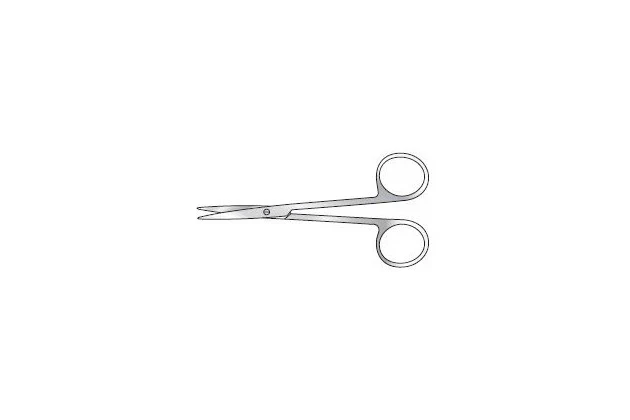 Post Mortem Scissors Straight 4.5" (114mm) Surgical Instrument