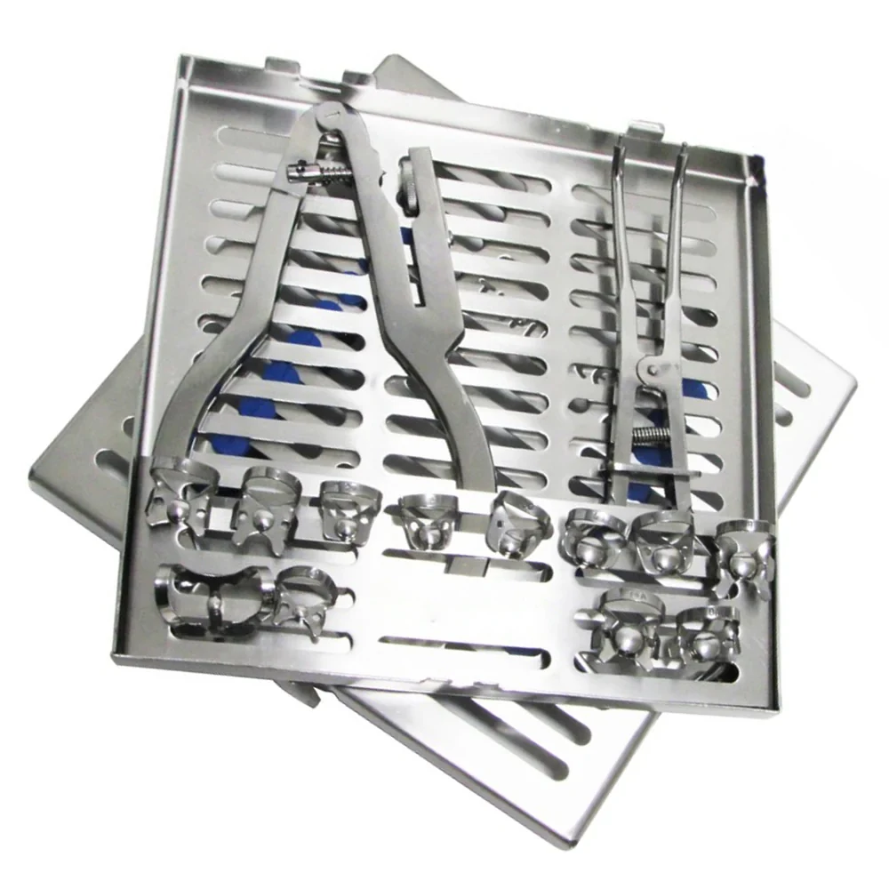 Rubber Dam Kit Complete Set for Endodontic Rubber Dam Isolation