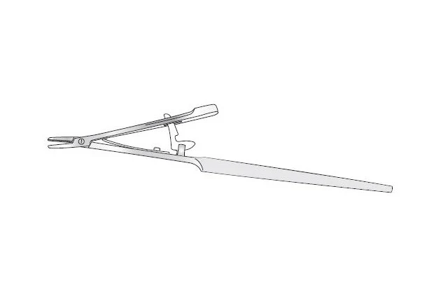 Silcock / Castroviejo Needle Holder Tungsten Carbide Jaws with Catch