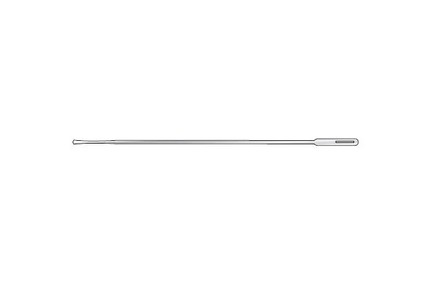Silver Plated Probe 6" (152mm) With Eye Stainless Steel Surgical Instrument