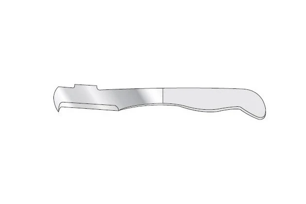 Spinal Chisel with Locating Point Stainless Steel Surgical Instrument