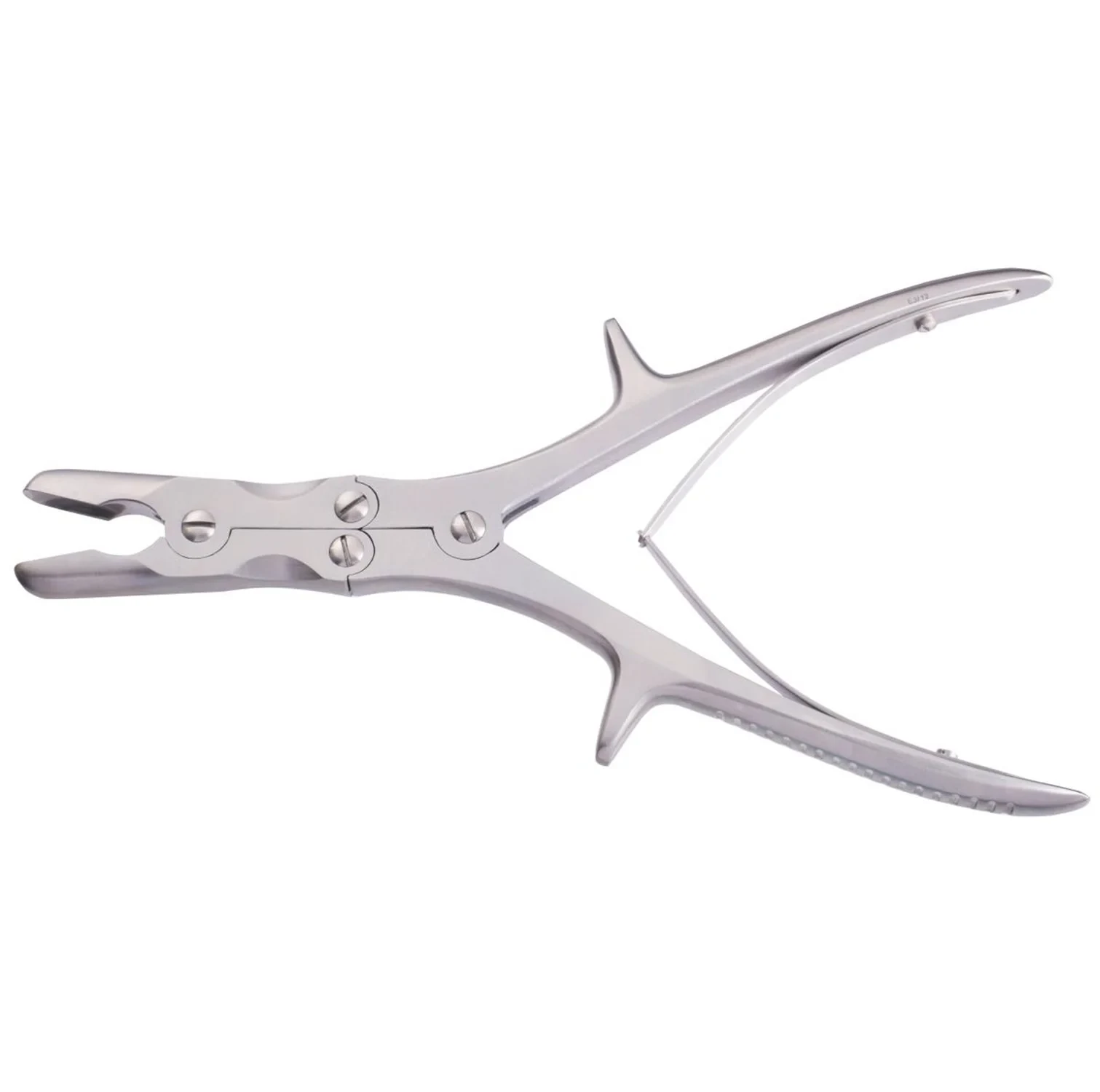 Stille Luer Type Rongeur Forceps for Straight and Curved Bone Nibbling