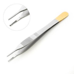 Adson Brown Tissue Forceps Tungsten Carbide image 3