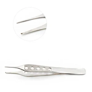 Adson Forceps With Teeth for 4 3/4in Veterinary Tissue Grasping image 2