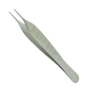 Adson Forceps With Teeth for 4 3/4in Veterinary Tissue Grasping image 3