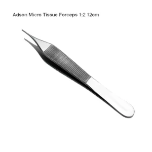 Adson Micro Tissue Forceps 12cm image 3