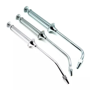 Amalgam Carrier Gun Syringe with Straight and Curved Restorative Placement Options