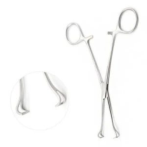 Babcock Intestinal Forceps for Atraumatic Tissue Grasping image 2