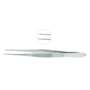 Bandage Lens Forceps with Diamond Dusting