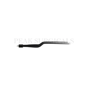 Bayonet Bipolar Forceps 7 Inch for Precision Electrosurgical Procedures image 3