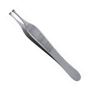 Beasley Babcock Tissue Forceps Cross Points 4 3/4" for Delicate Tissue Handling image 3