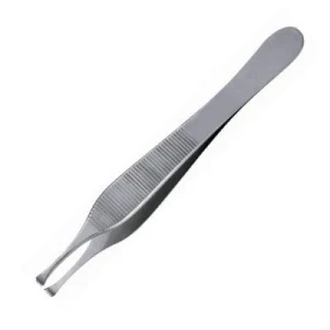 Beasley Babcock Tissue Forceps Cross Points 4 3/4" for Delicate Tissue Handling image 2