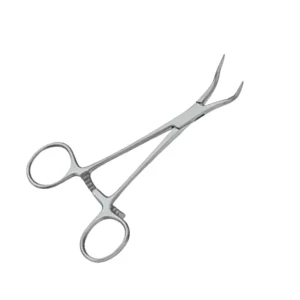 Bone Clamp 14.5cm Curved with Extra Long Ratchet Orthopedic Instrument image 2