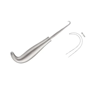 Bone Hook 18cm 10mm Wide Orthopedic Surgical Instrument image 3