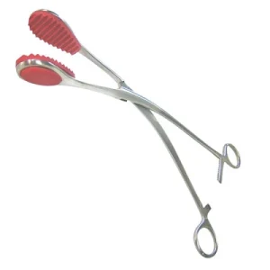 Caesarian Forceps 12" Curved for Veterinary Surgical Use image 3