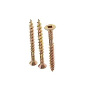 Carbon Steel Pozi Drive Screws with Flat Countersunk Head for Wooden Particle Board Fixing image 2
