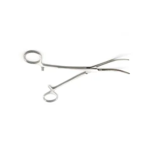 Carmalt Forceps 6 1/4" Curved with Serrated Jaws image 4