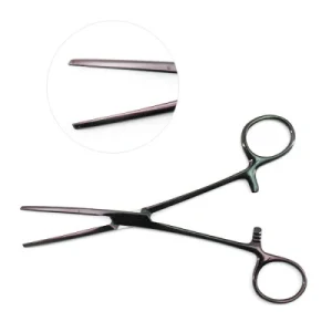 Carmalt Forceps 8" Color Coated with Longitudinal Serrations