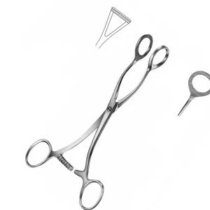 Collins Tissue Seizing Forceps 15cm image 2
