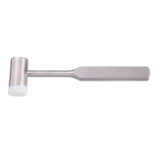 Cottle Mallet with Cylindrical Head for Rhinoplasty Osteotome Tapping