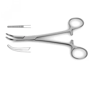 Dandy Scalp Forceps Curved to side image 3