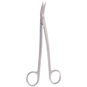 Dean Scissors for 6.6in Angled Oral and ENT Tissue Cutting image 2