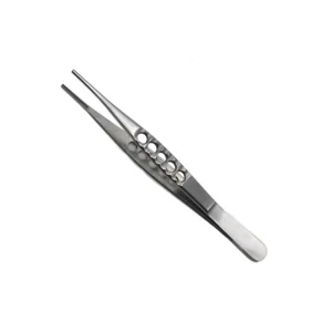 Debakey Forceps 4 1/2" Fenestrated Handle Atraumatic Tissue Forceps image 2