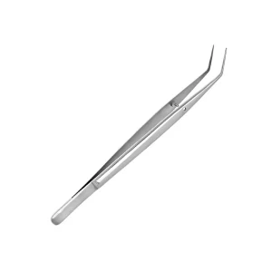 Dental Diagnostic College Dressing Pliers with Serrated Tip and Smooth Handle image 2