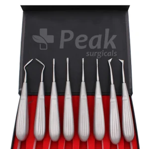 Dental Elevator Oral Tooth Loosening Root Extraction Kit for 8-Piece Root Luxation image 2