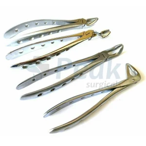 Dental Extracting Forceps 4Pcs Set for Multi-Pattern Exodontia image 3