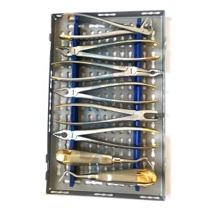 Dental Extraction Surgery Elevators Forceps Kit for Controlled Exodontia image 2