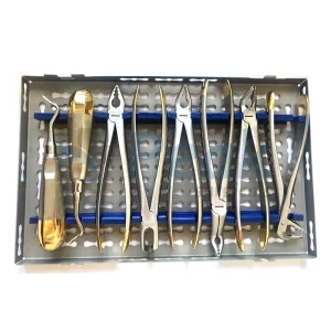 Dental Extraction Surgery Elevators Forceps Kit for Controlled Exodontia image 3