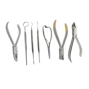 Dental Orthodontic Kit 7 Pcs Professional Orthodontic Instrument Set image 2