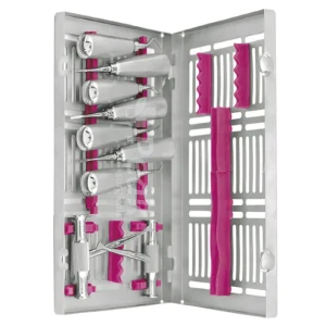 Dental Root Elevators Set for Cassette-Based Retained Root Luxation