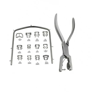 Dental Rubber Dam Kit 14pcs for Endodontic Rubber Dam Isolation